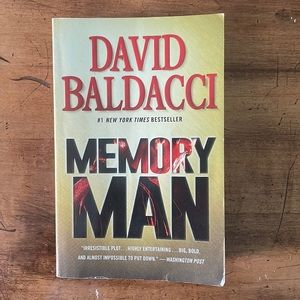 ✨3/$15✨Memory Man by David Baldacci